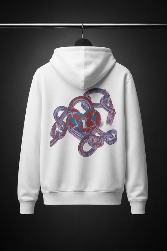 HEARTLOCK.exe - Premium Hoodie Backprint